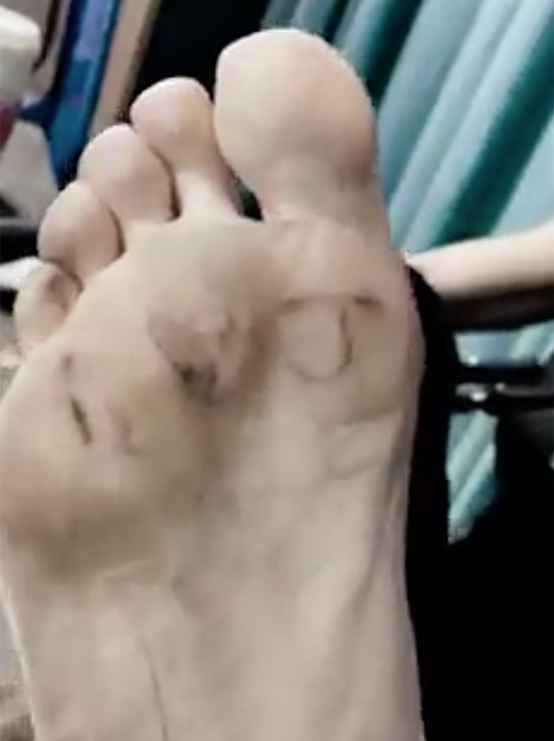 Whitney Cummings foot tattoo