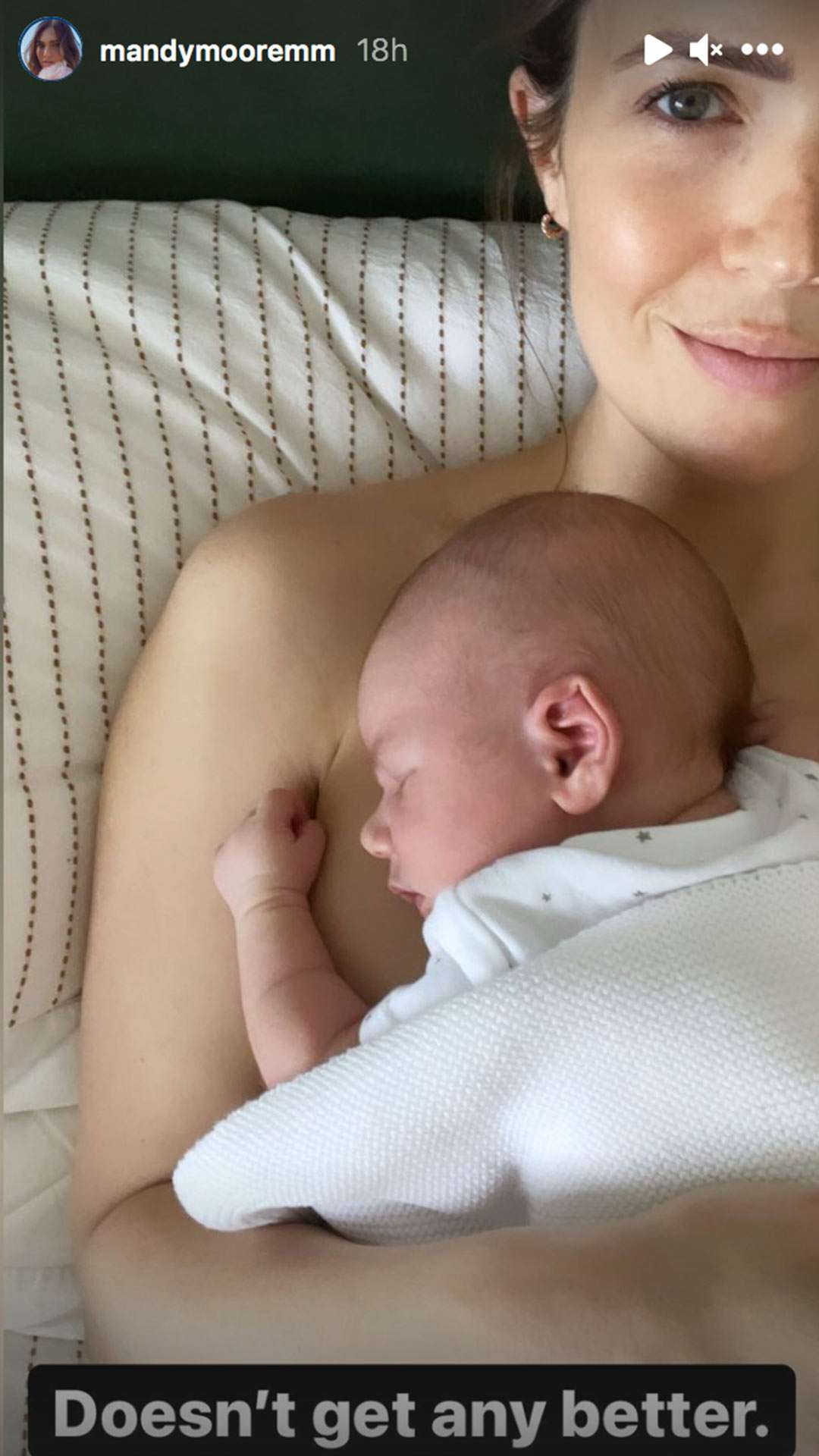 mandy moore with baby