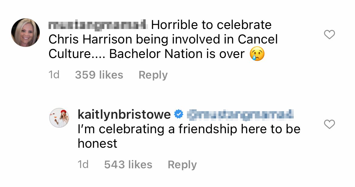 Kaitlyn Bristowe comments