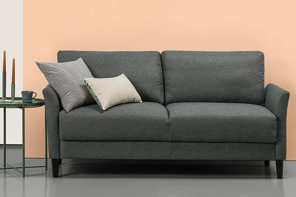ZINUS Jackie Sofa Couch / Easy, Tool-Free Assembly