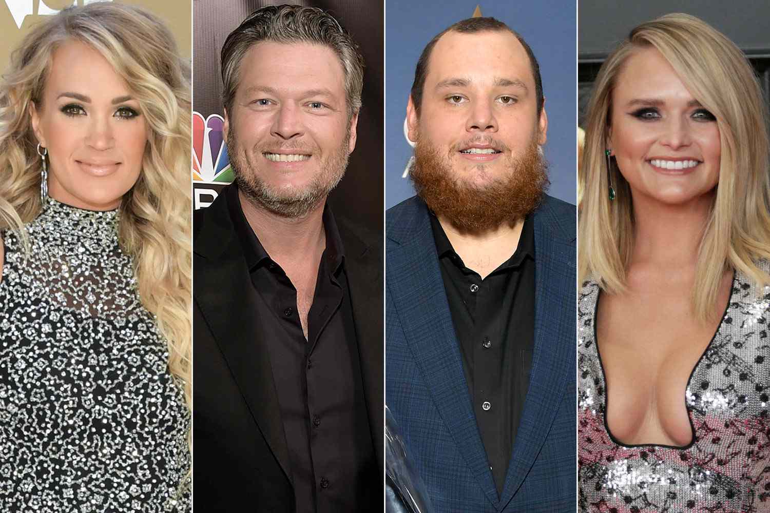 Carrie Underwood, Blake Shelton, Luke Combs, Miranda Lambert