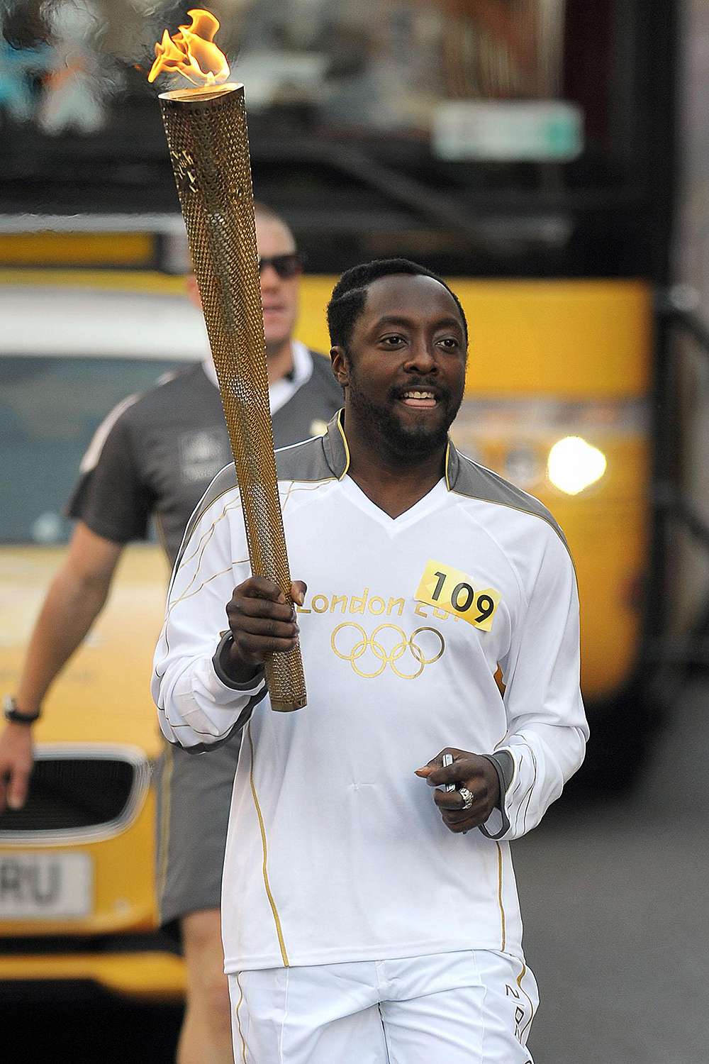 Celebrities Olympic torch