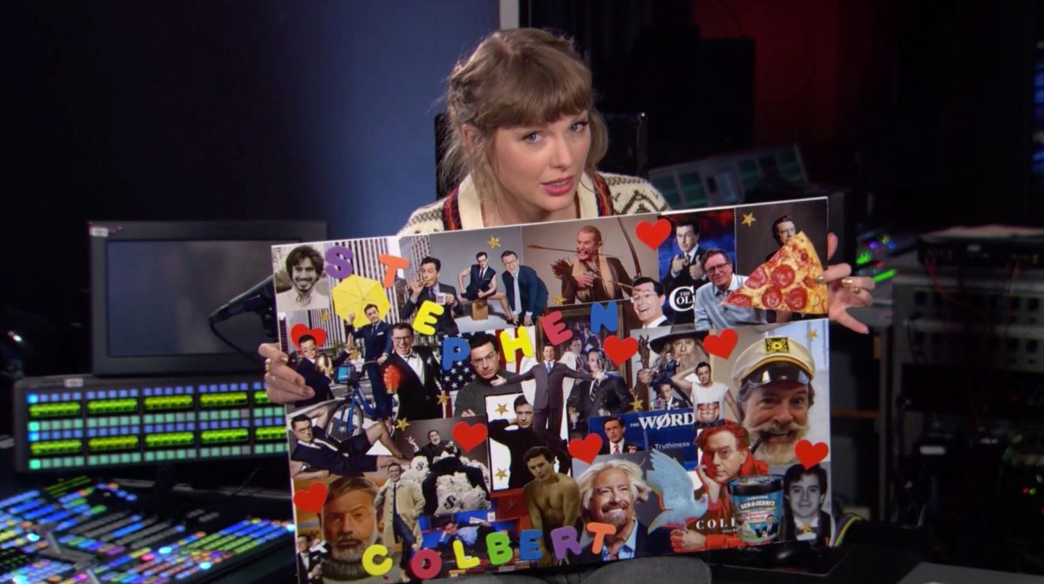 Taylor Swift's Mood Board Proves "Hey Stephen" Isn't About Stephen Colbert (Or Does It?)