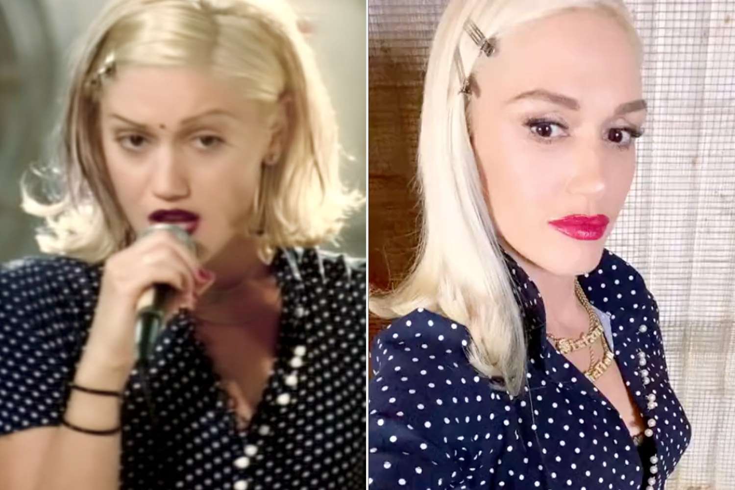 Gwen Stefani, Re-wears Dress from No Doubt’s “Don’t Speak” Music Video