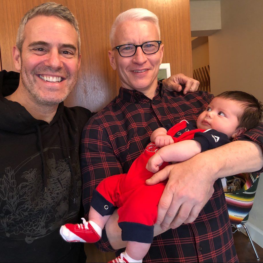 anderson cooper and Andy Cohen