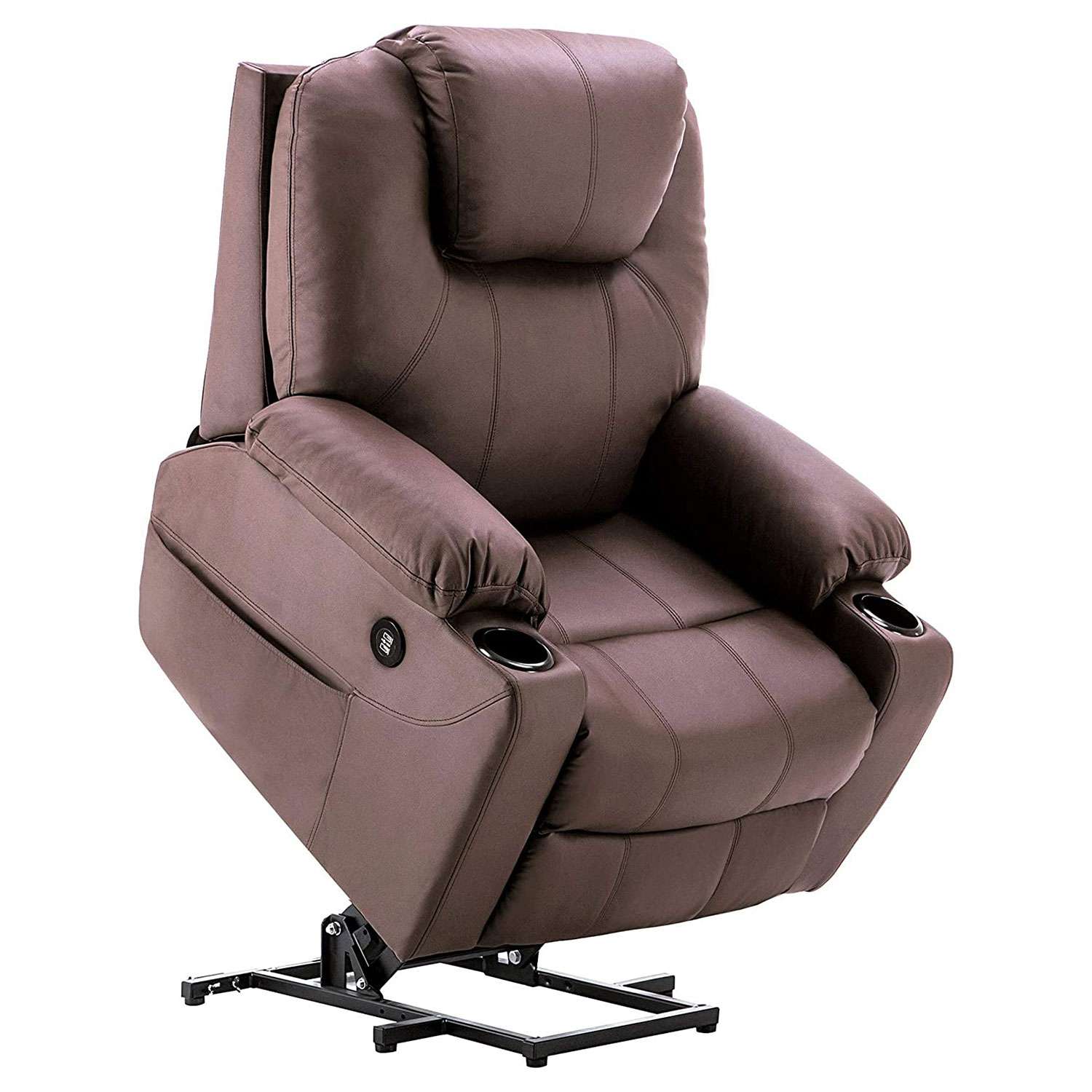 Mcombo Electric Power Lift Recliner Chair Sofa with Massage and Heat