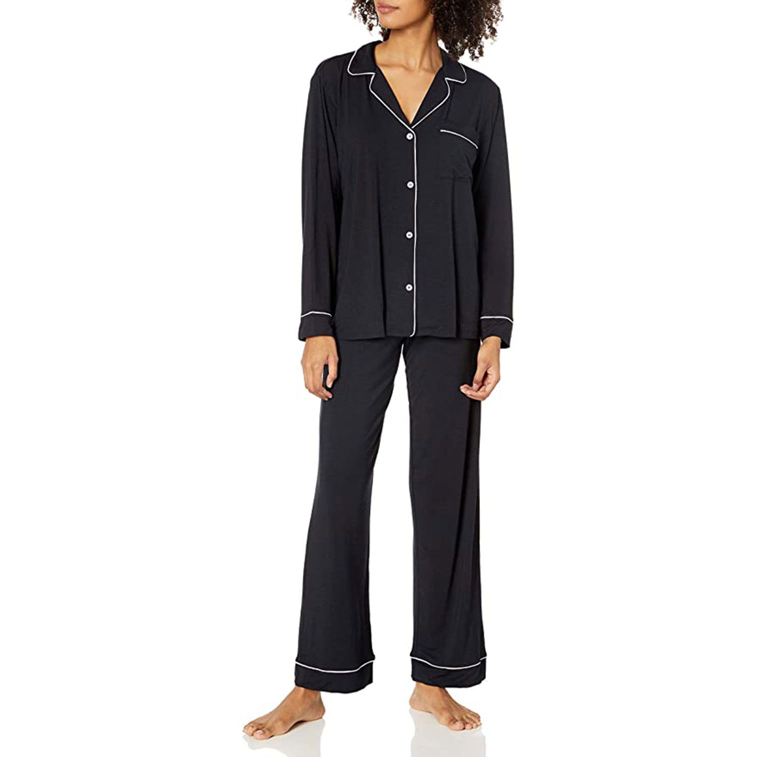 Eberjey Gisele Classic Women's Pajama Set | Long Sleeve Shirt