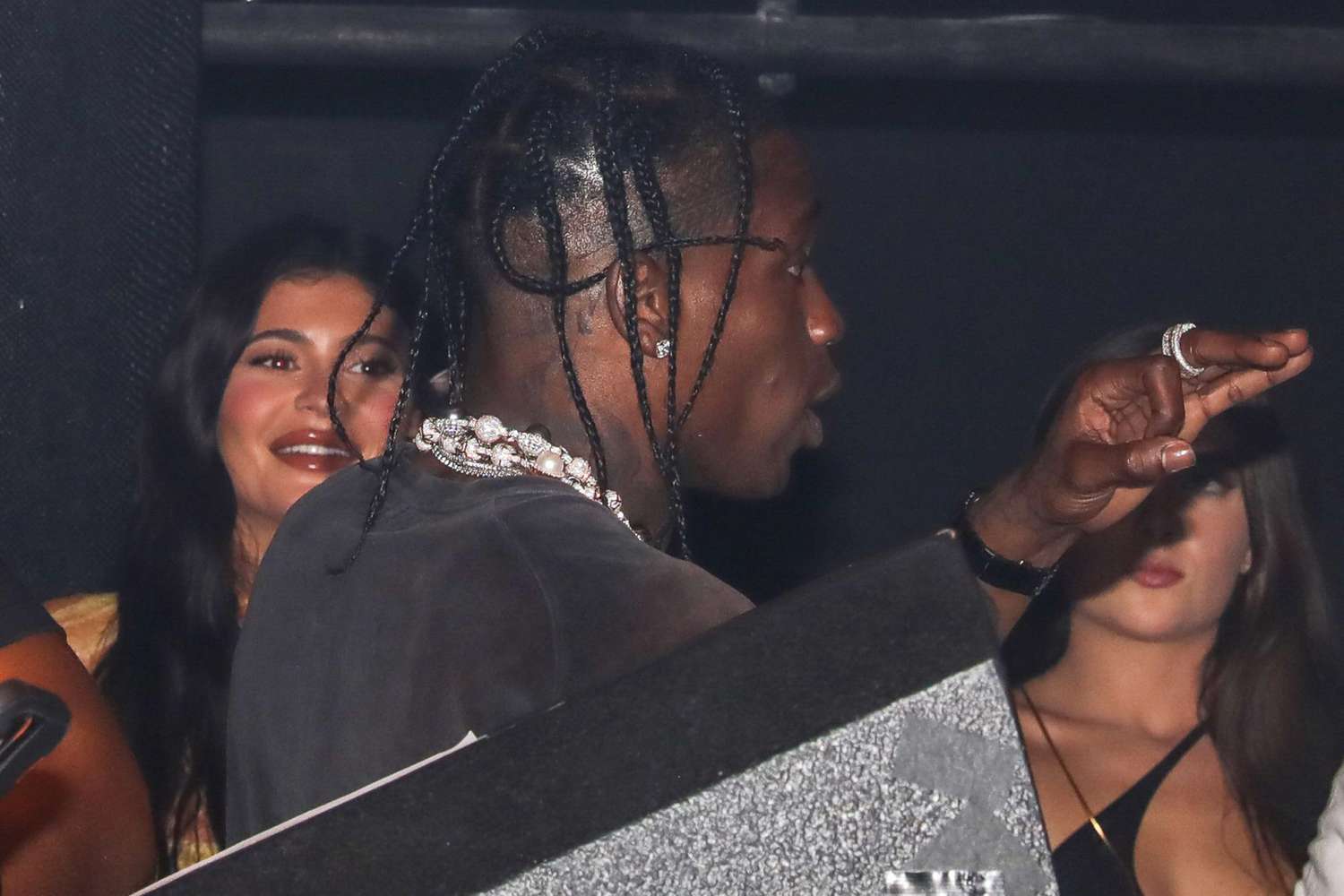Travis Scott and Kylie Jenner in Miami