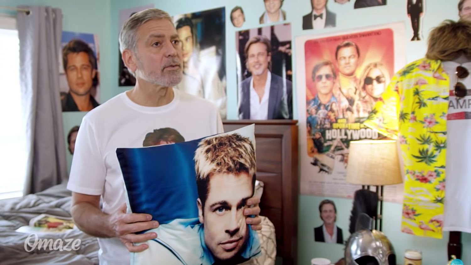 George Clooney Is Brad Pitt’s biggest Fan in Hilarious Charity Video