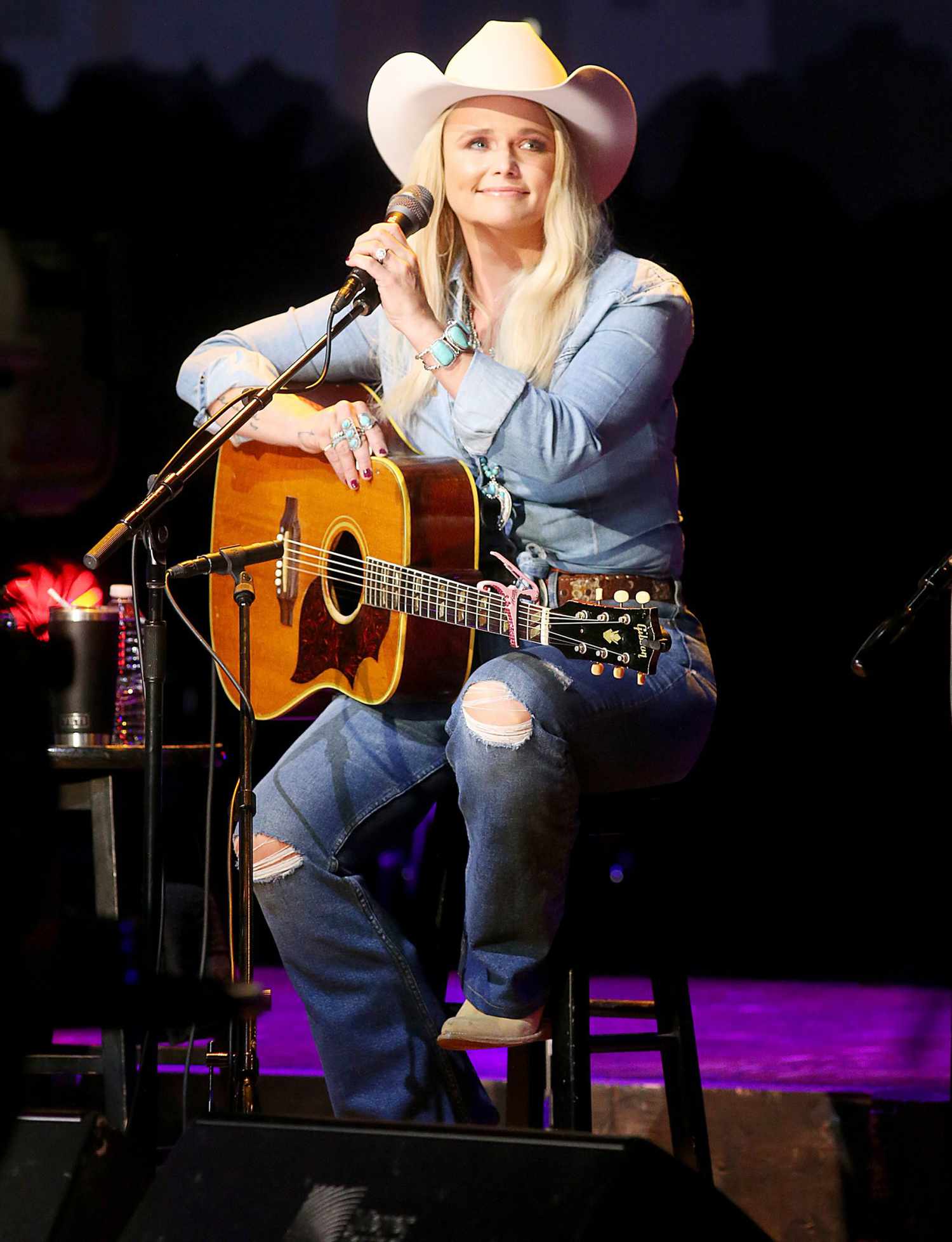 Miranda Lambert performs songs from the new release, "Marfa Tapes" during a taping of Austin City Limits at ACL Live on April 27, 2021
