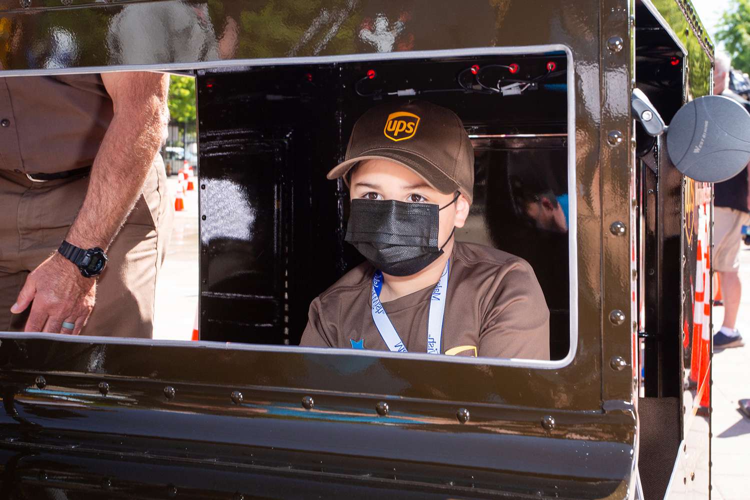 Mateo Toscano — from Stockton, California, who recently had his wish of becoming a UPS driver come true