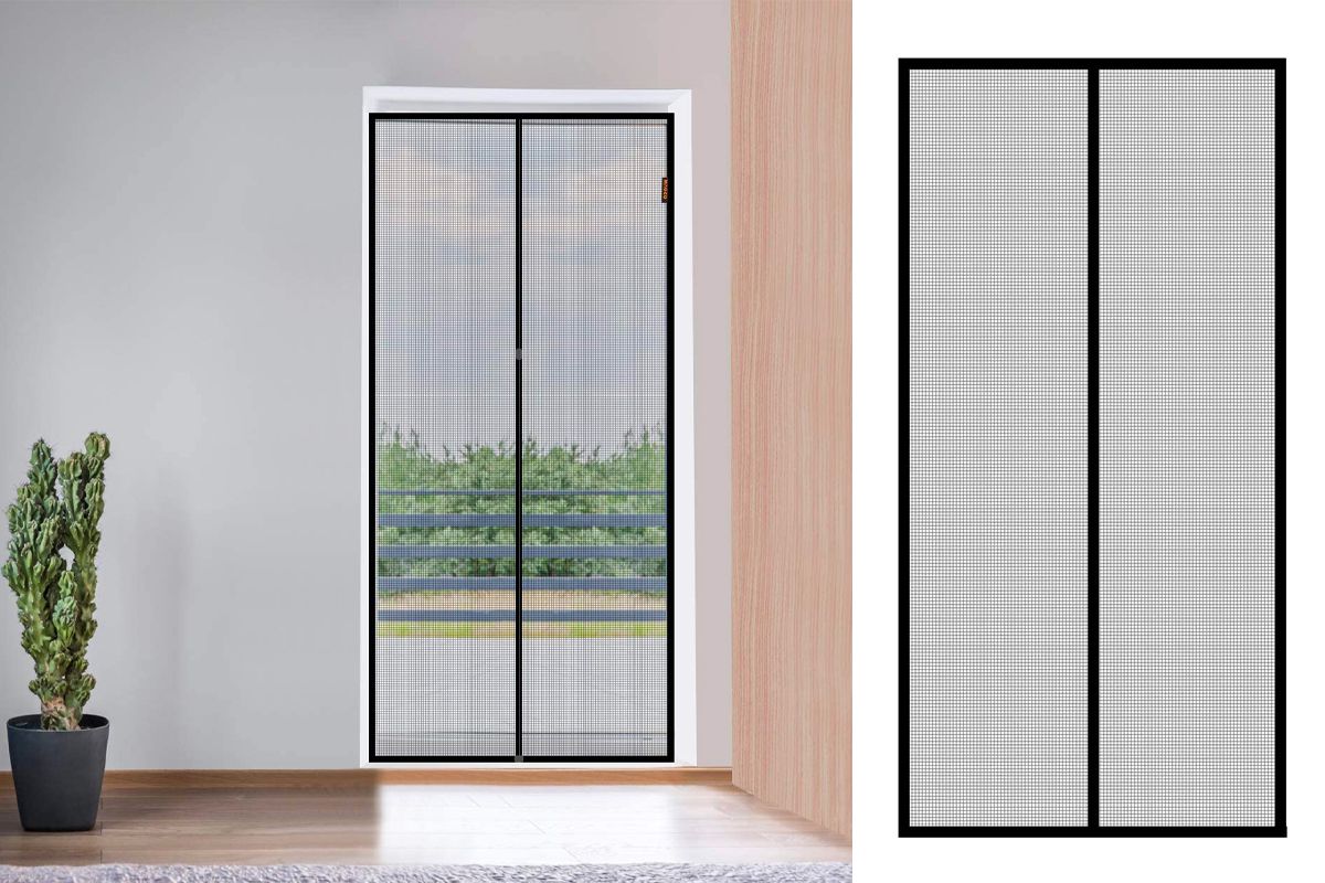 MAGZO Magnetic Screen Door Fit Door Size