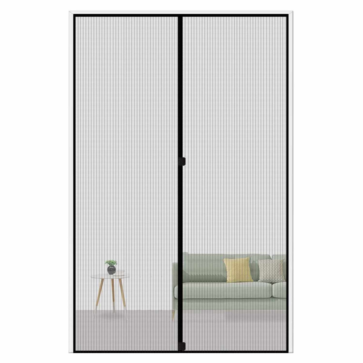 MAGZO Magnetic Screen Door Fit Door Size