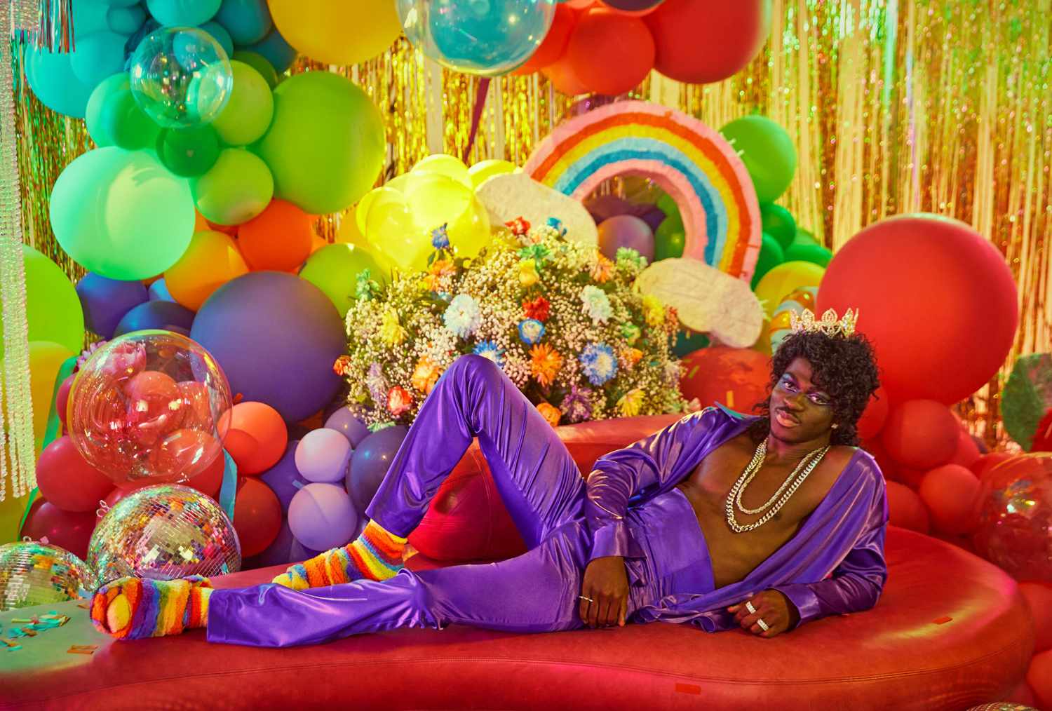 Lil Nas X campaign imagery for #UGGPRIDE