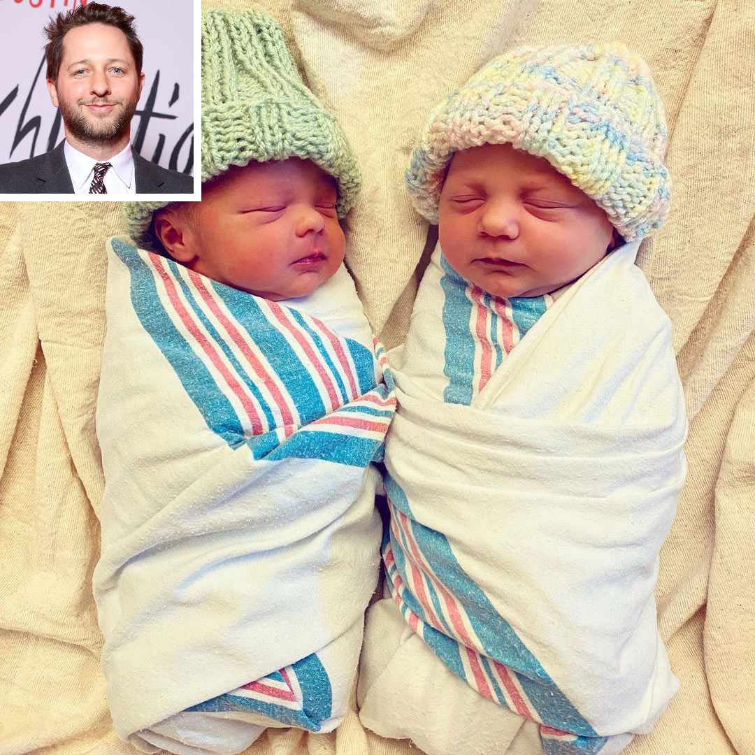 Derek Blasberg welcomes twins