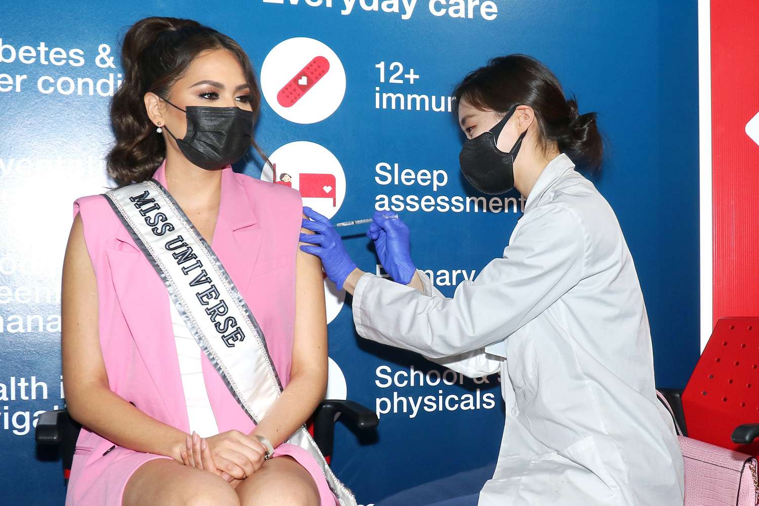 Miss Universe Andrea Meza Receives Her COVID-19 Vaccine As Her First Official Act As Miss Universe