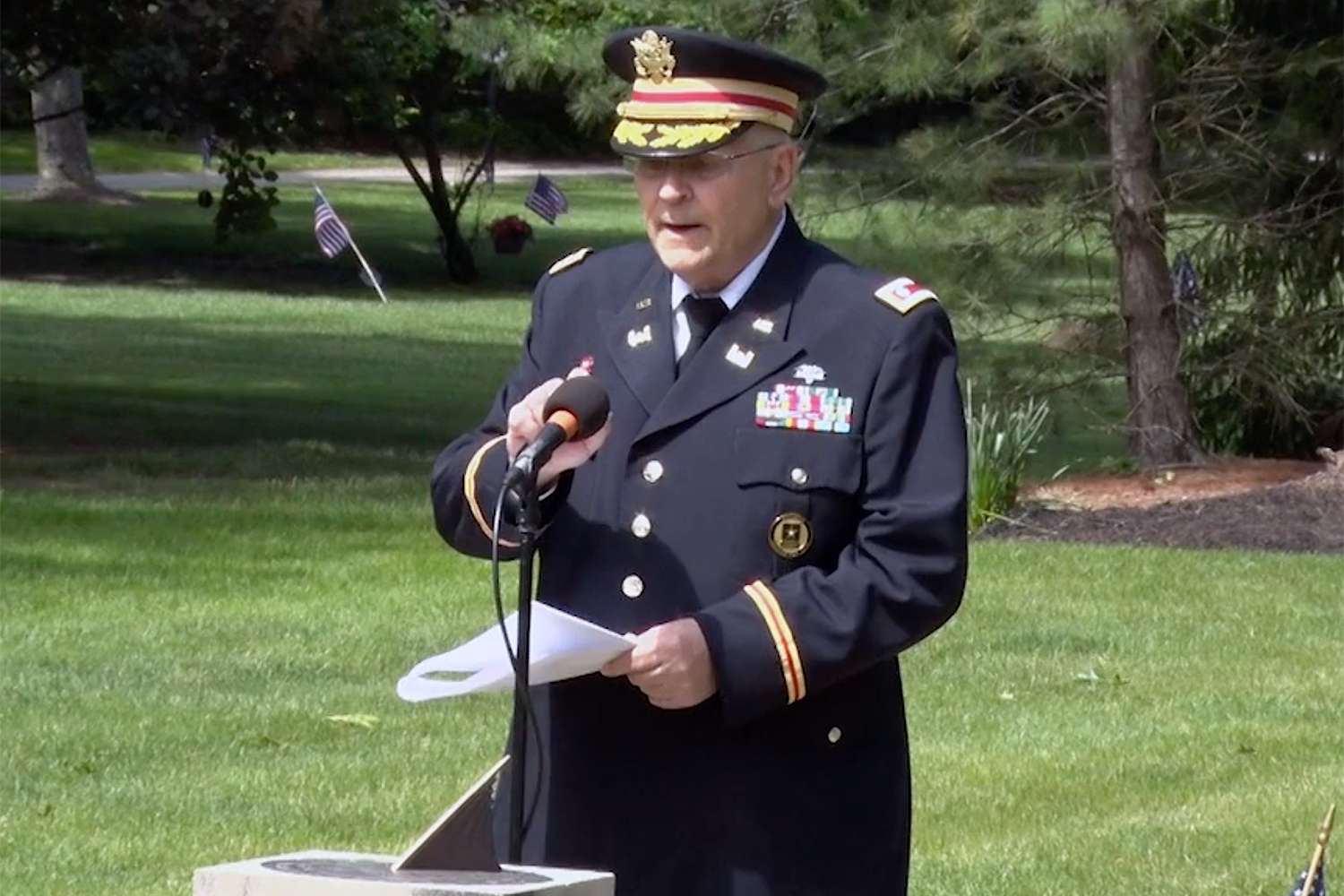 Retired Army Lt. Col. Barnard Kemter