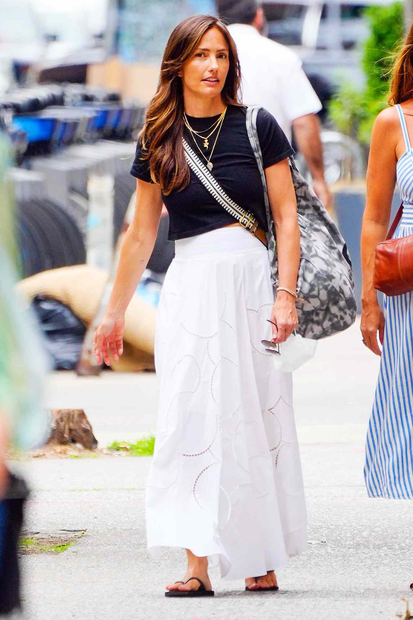 Minka Kelly is Pictured out in New York City After Being Photographed With Trevor Noah.
