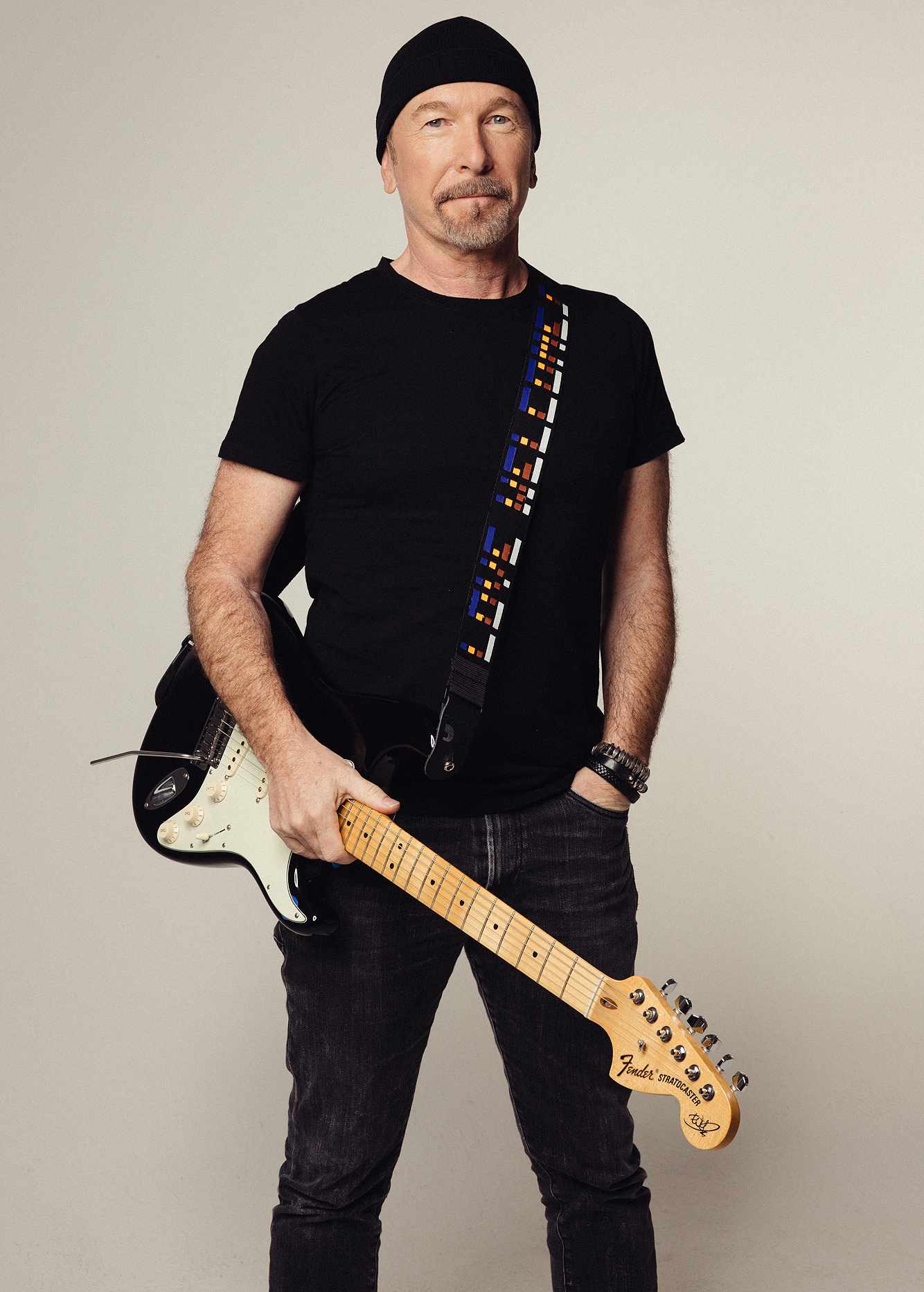 The Edge x Love Welcomes Guitar Strap