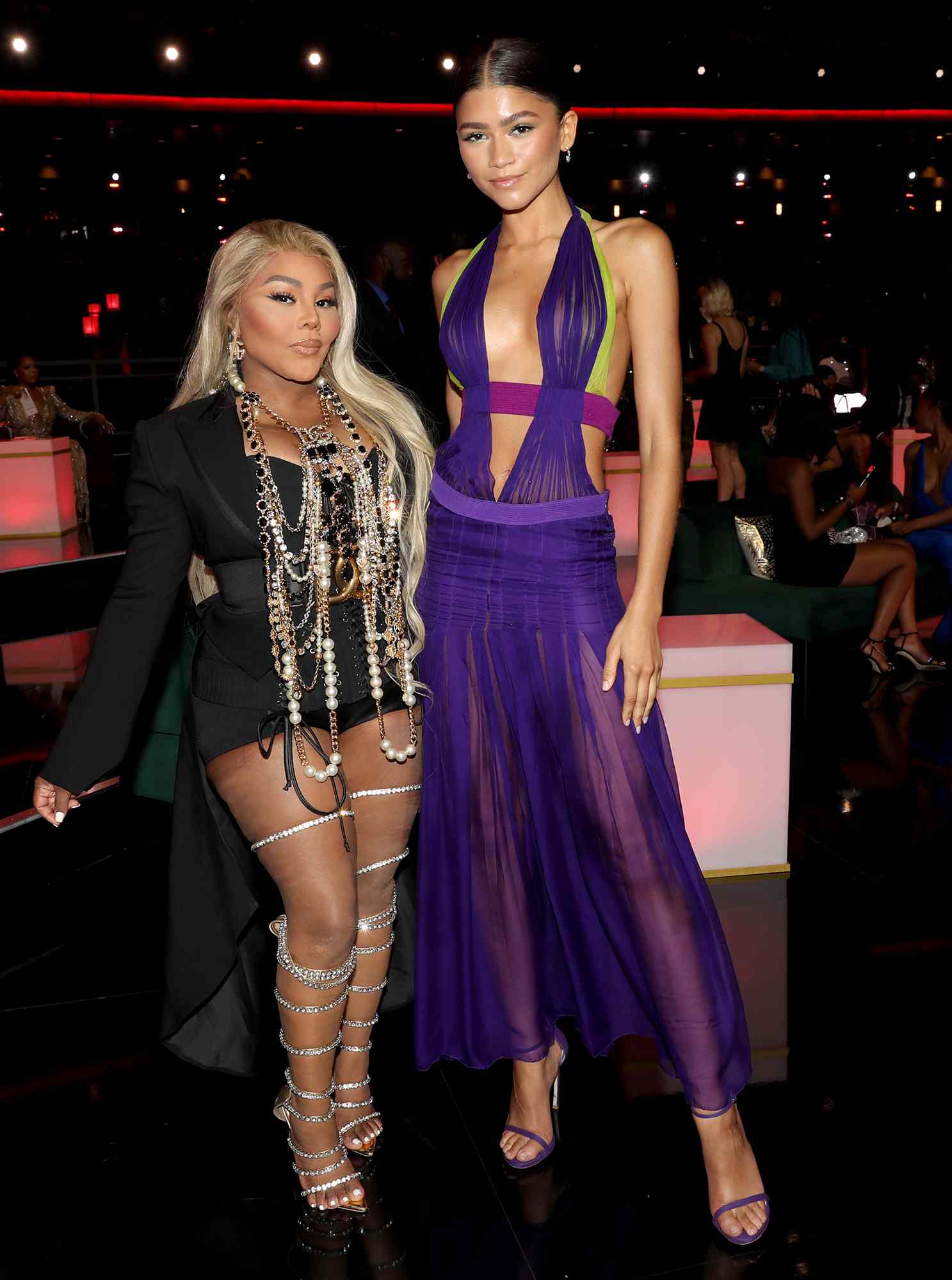 Zendaya at BET Awards 2021 in Beyonce&#39;s Versace Gown | PEOPLE.com