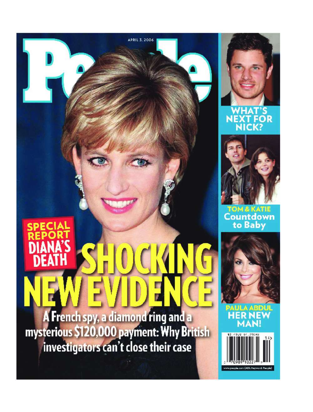 Princess Diana on the cover of People Magazine