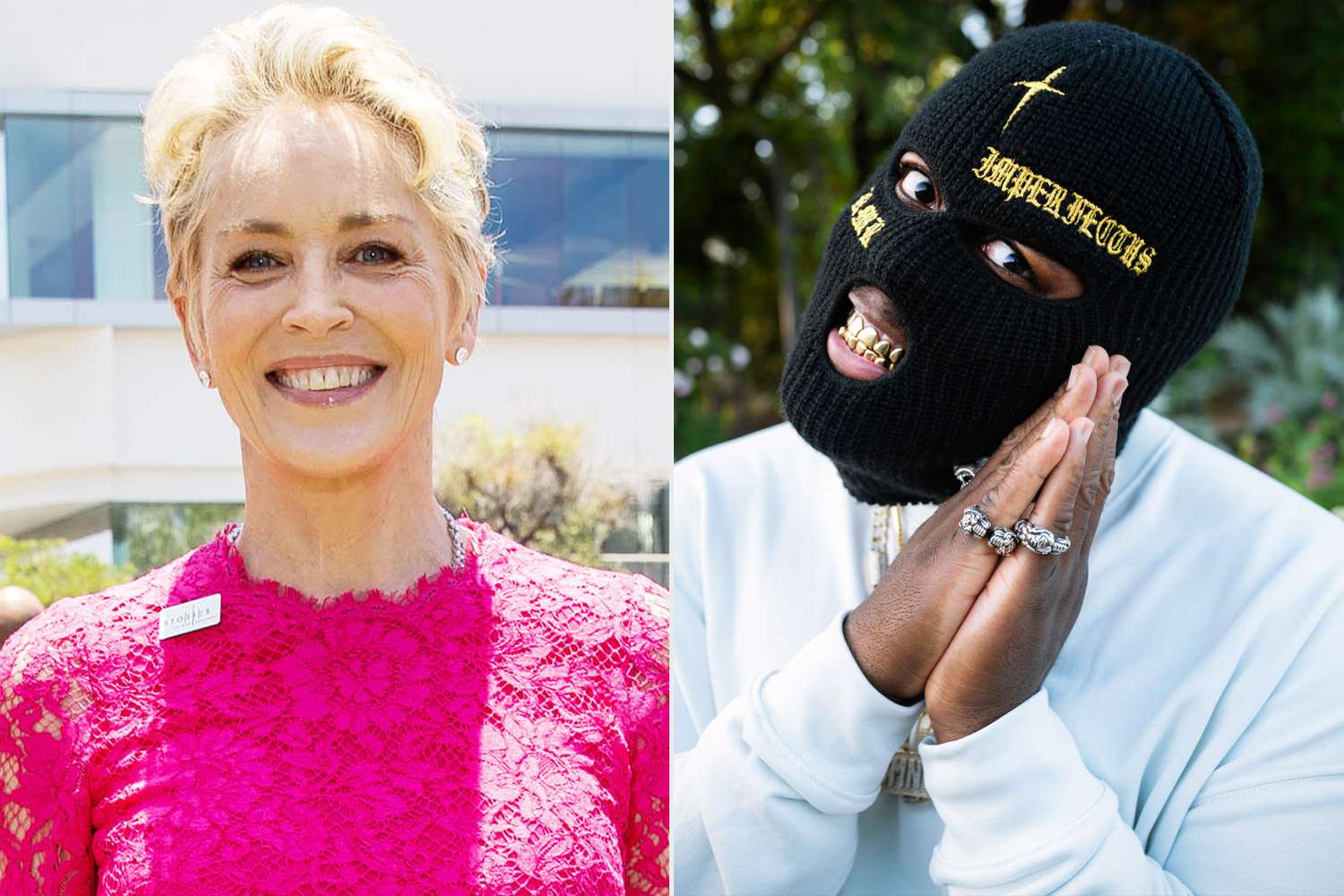 Sharon Stone and Rapper RMR Are Friends, Have Been Hanging Out: Source |  PEOPLE.com