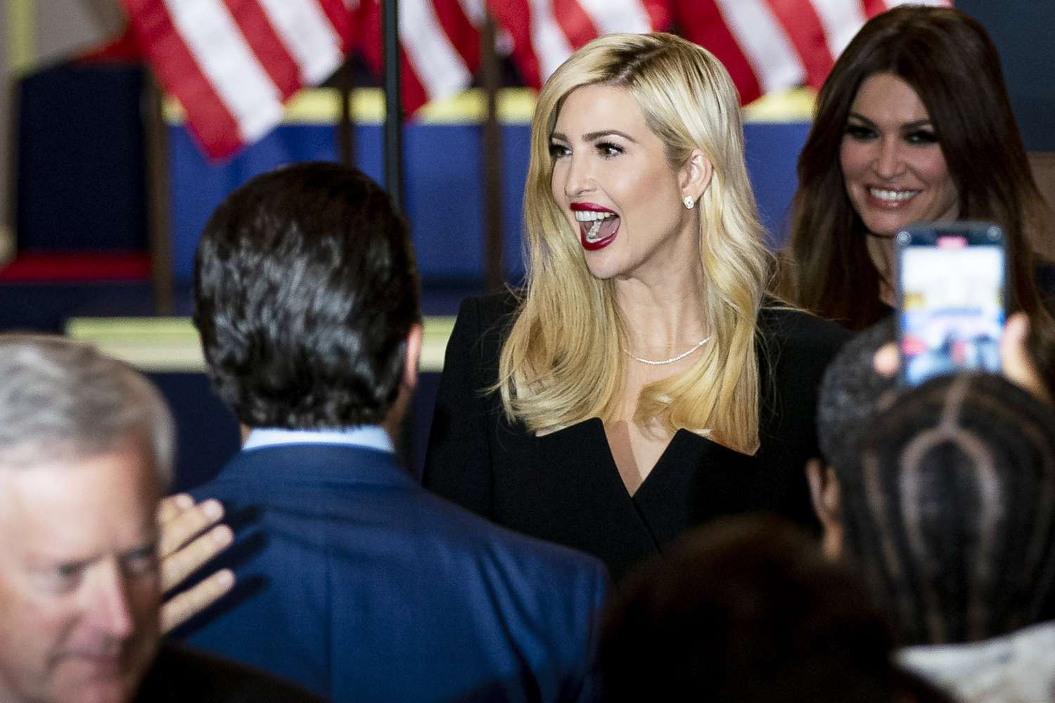 Ivanka Trump, assistant to U.S. President Donald Trump, attends an election night party in the East Room of the White House in Washington, D.C., U.S., on Wednesday, Nov. 4, 2020