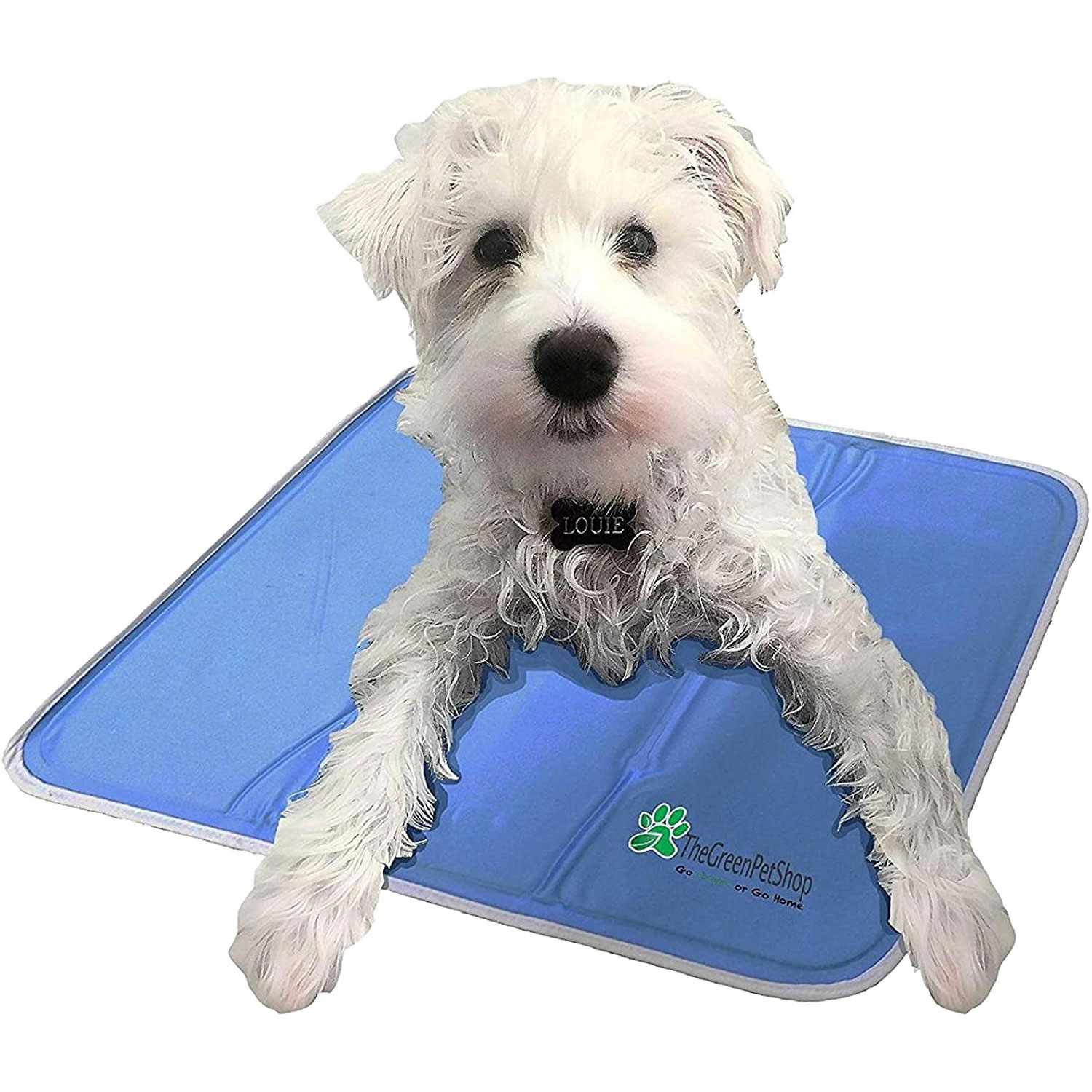 Keep Your Dog Cool and Reduce Joint Pain Glumes Dog Cooling Mat Machine Washable Pet Cats Dogs Cooling Pad Activated Gel Extra Large Cooling Pad for Dogs & Pets Dog Accessories No Need To Freeze Or Chill L