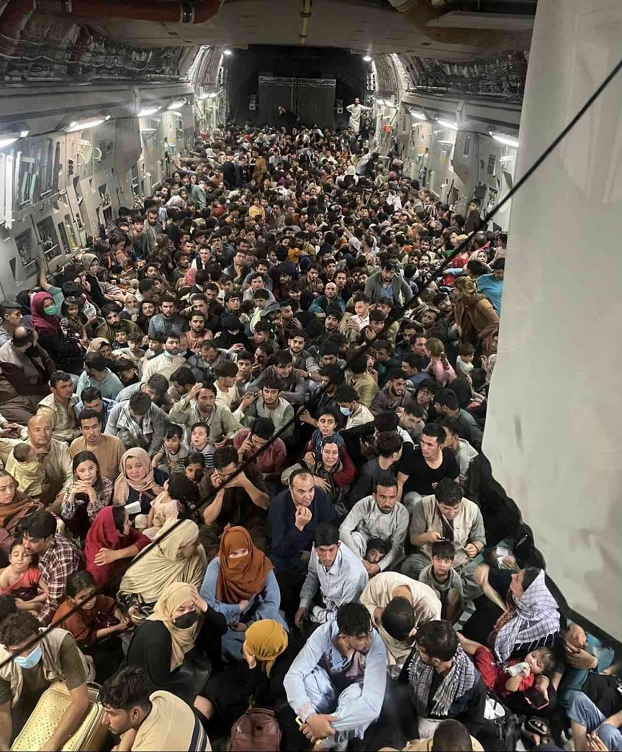 Afghanistan evacuation flight