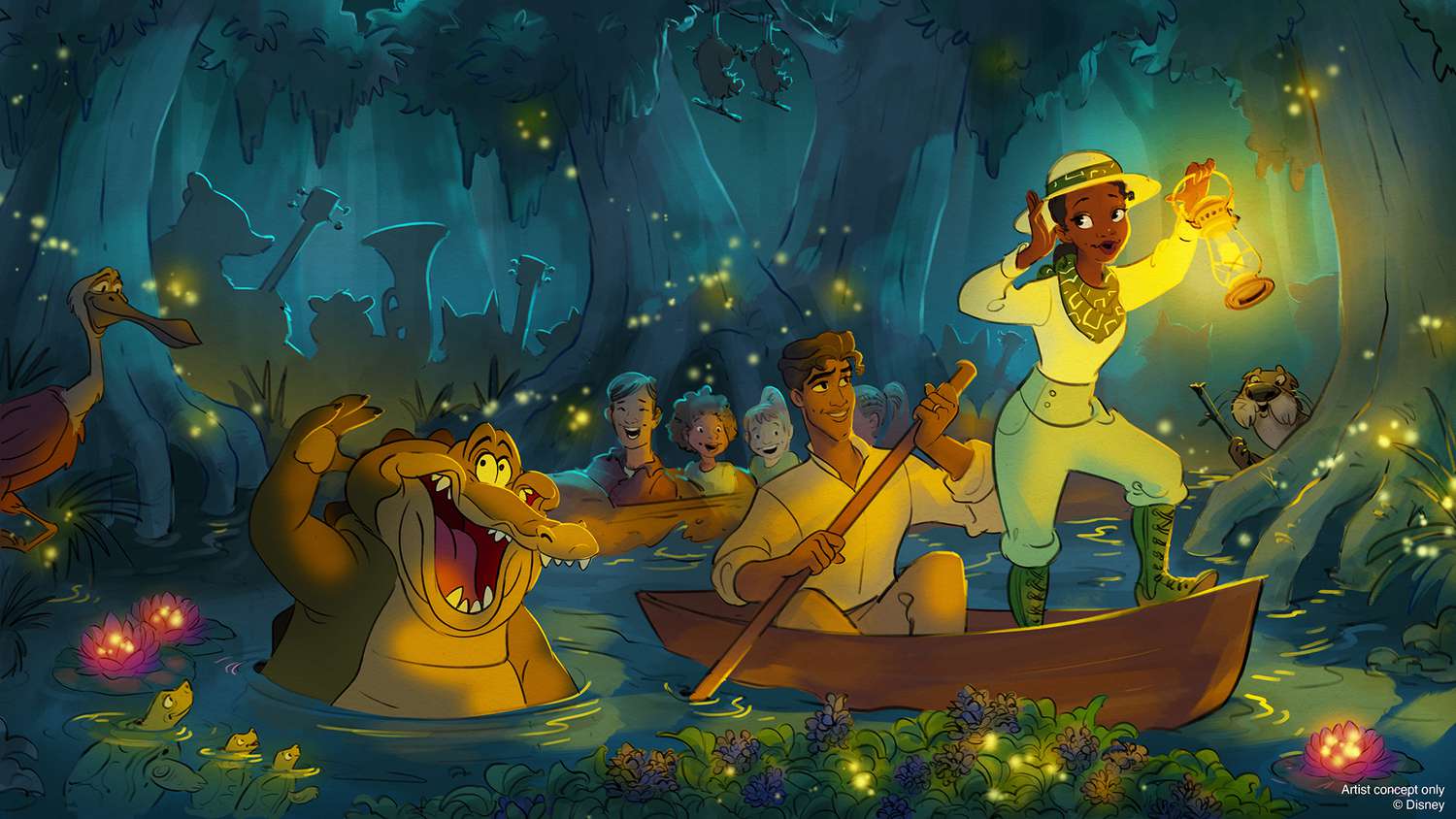 Disney Shares Update on Splash Mountain’s Princess and the Frog Reimagining
