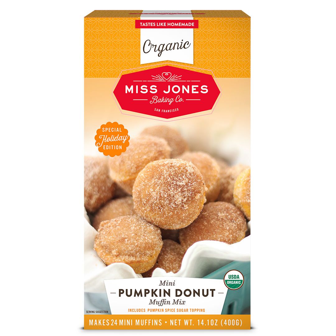 Miss Jones Pumpkin Donut Muffin Mix