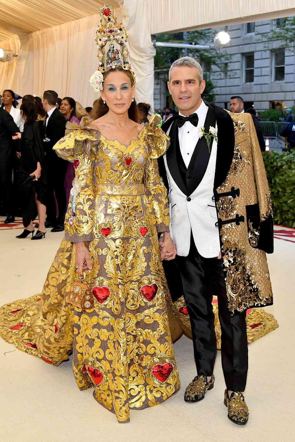 Sarah Jessica Parker and Andy Cohen