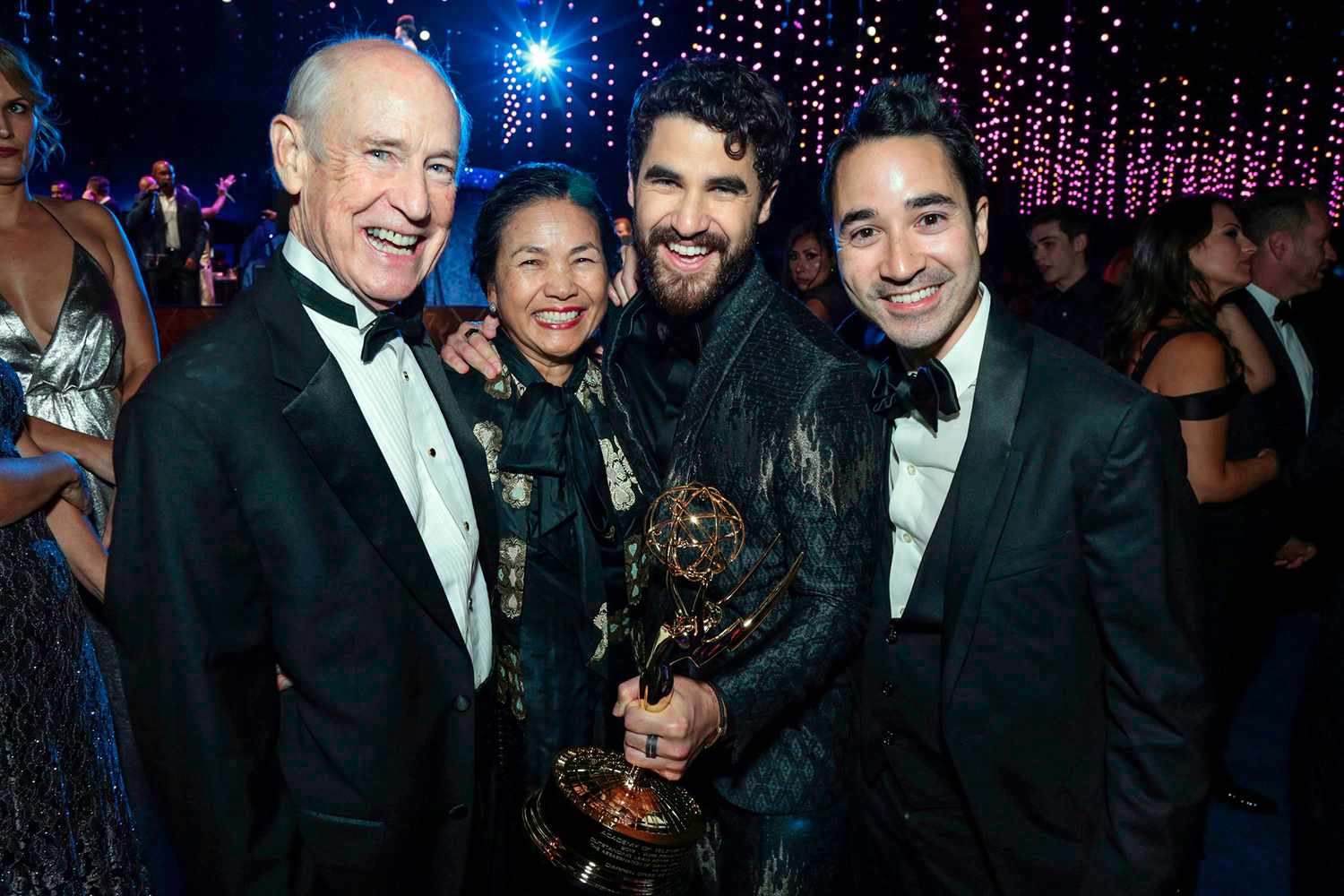 Darren with both of his parents