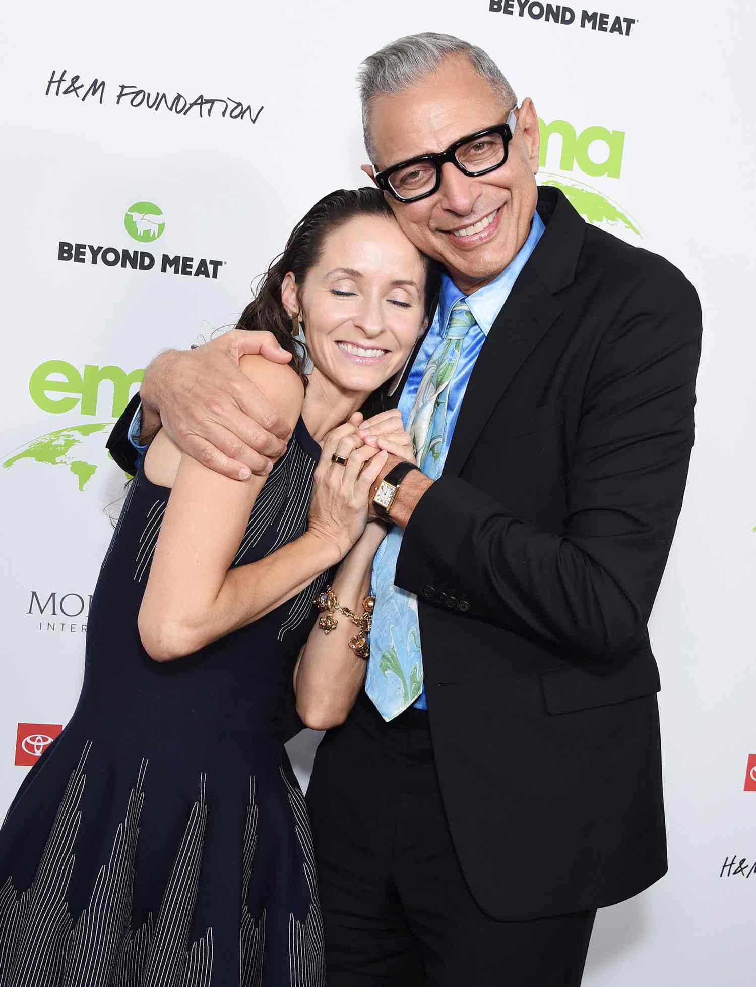 Jeff Goldblum and Emilie Livingston Environmental Media Association (EMA) Awards Gala, Los Angeles, California, USA - 16 Oct 2021