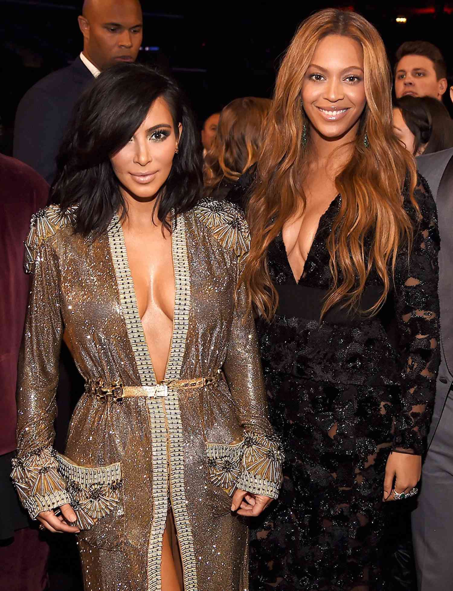 Kim Kardashian and Beyonce