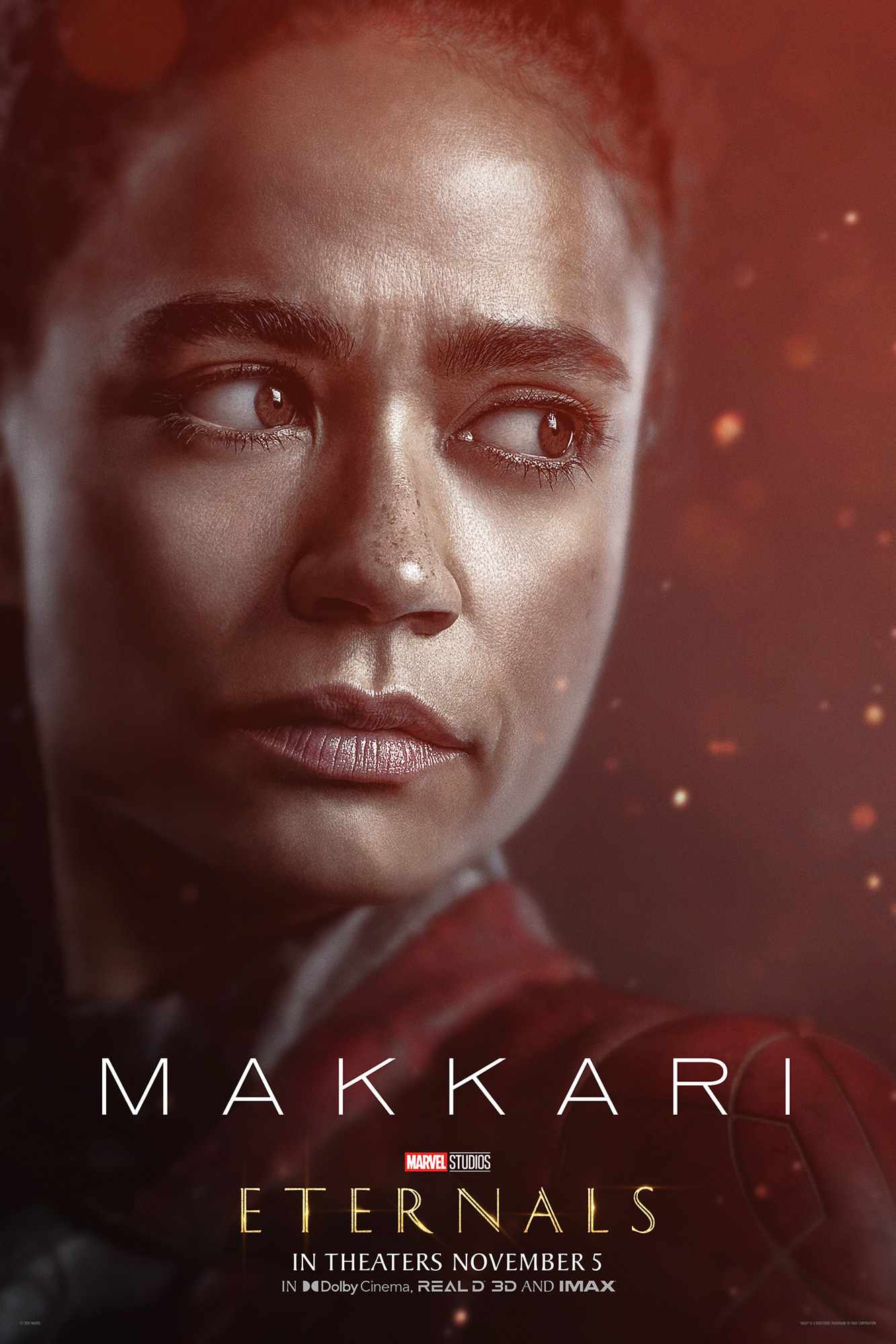 Makkari (Lauren Ridloff) in Marvel Studios' ETERNALS.