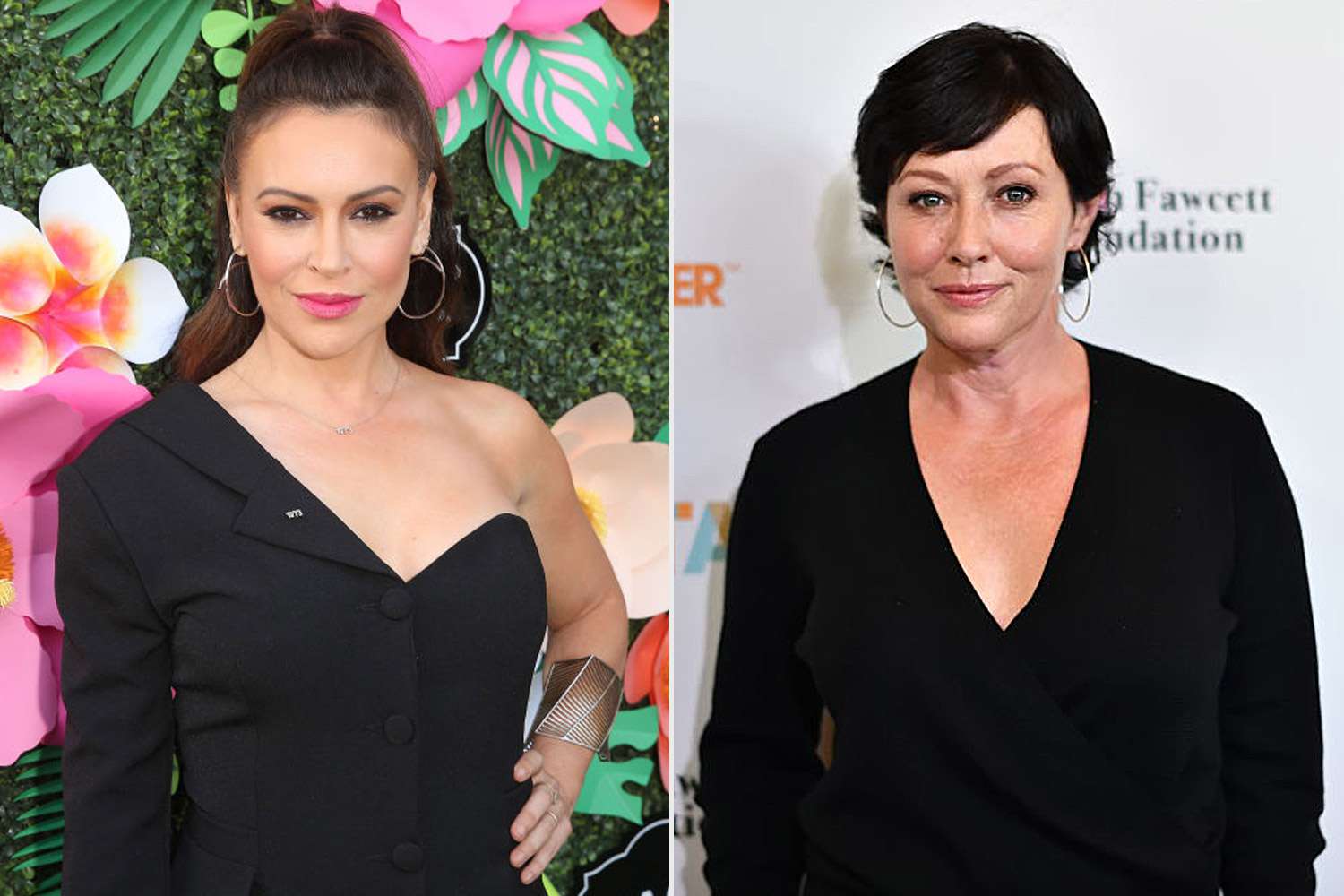 Alyssa Milano on Her Relationship with Charmed Costar Shannen Doherty