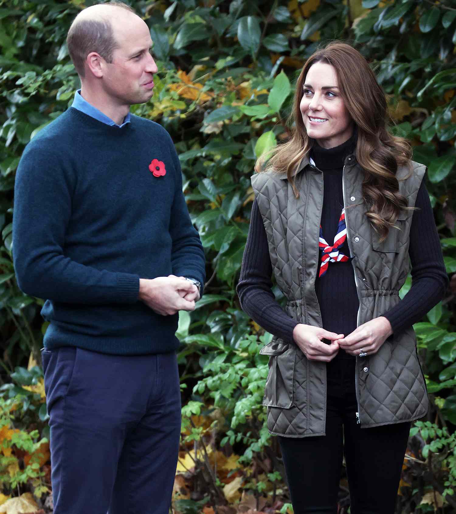 GLASGOW, SCOTLAND - NOVEMBER 01: Prince William, Duke of Cambridge and Catherine, Duchess of Cambridge during a visit to Alexandra Park Sports Hub on day two of COP26 on November 01, 2021 in Glasgow, Scotland. 2021 sees the 26th United Nations Climate Change Conference which will run from 31 October for two weeks, finishing on 12 November. It was meant to take place in 2020 but was delayed due to the Covid-19 pandemic. (Photo by Chris Jackson/Getty Images)