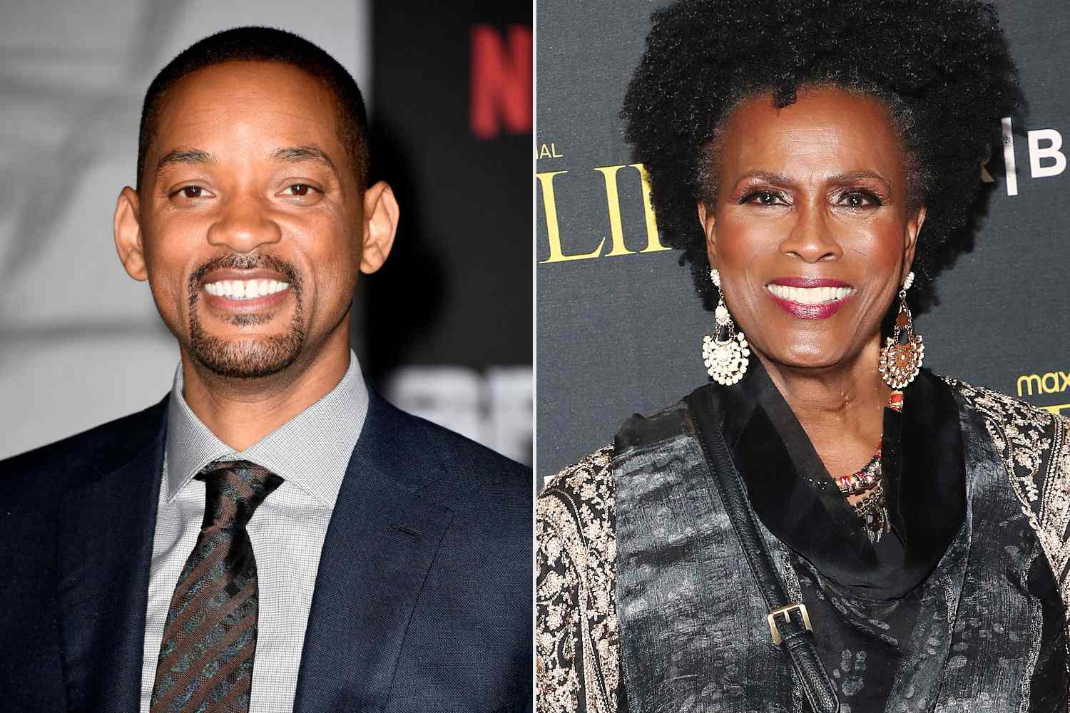Janet Hubert and Will Smith