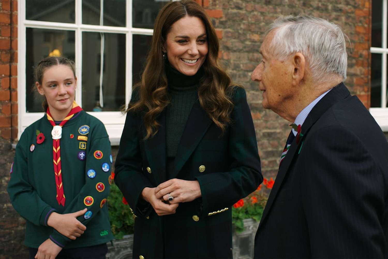 Catherine, Duchess of Cambridge during a film made to mark Remembrance and commemorate 100 years of the Royal British Legion