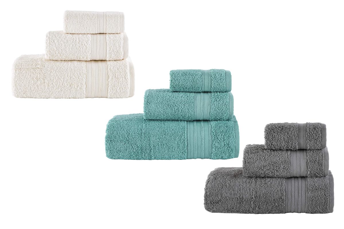 New 2 Piece Sunny Day Towel Set Bath Towel/Washcloth Set 
