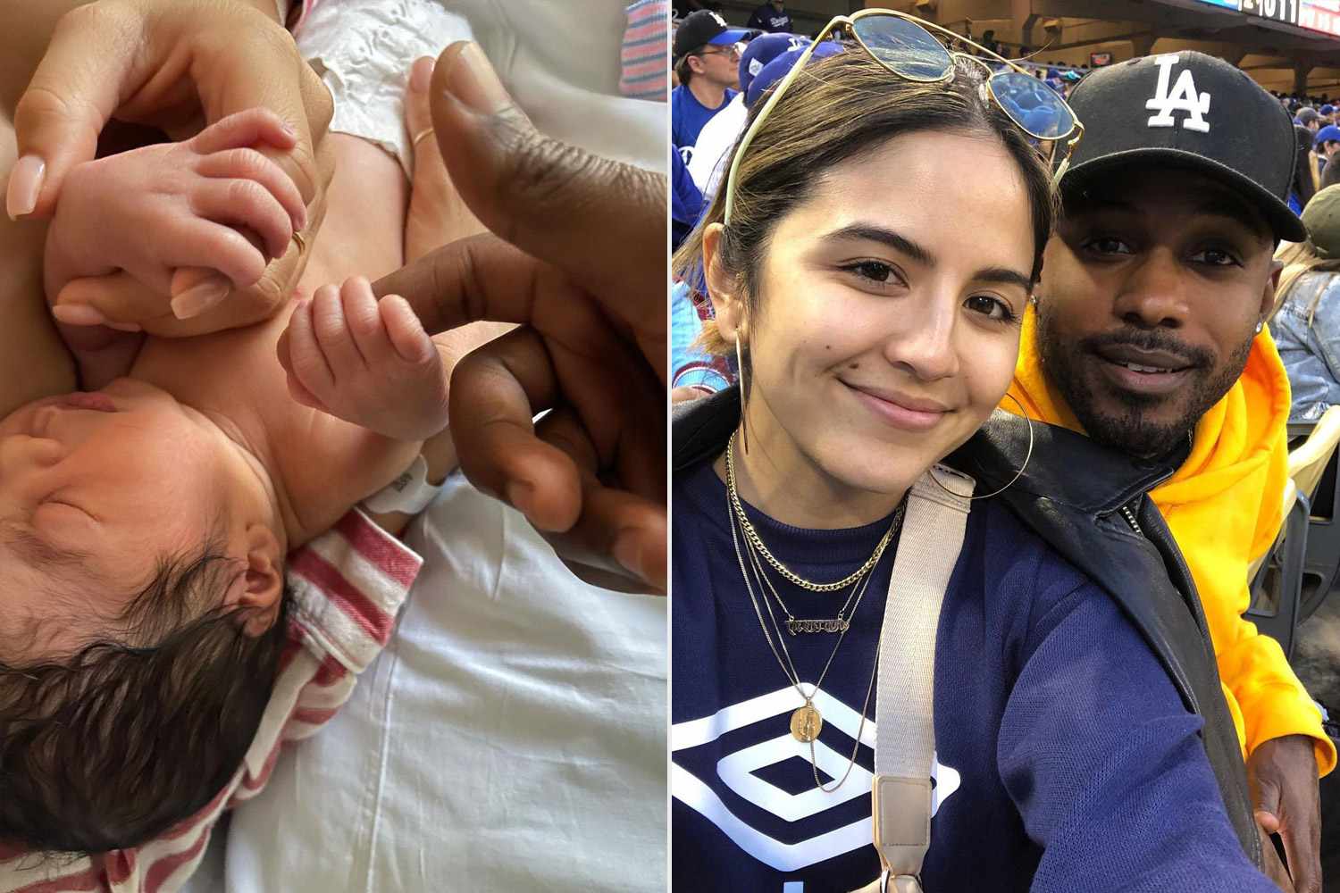 E!'s Erin Lim Rhodes and husband Joshua Rhodes Welcome Baby split of this photo with pic of the new parents? https://www.instagram.com/p/CWt6sFEP-mk/