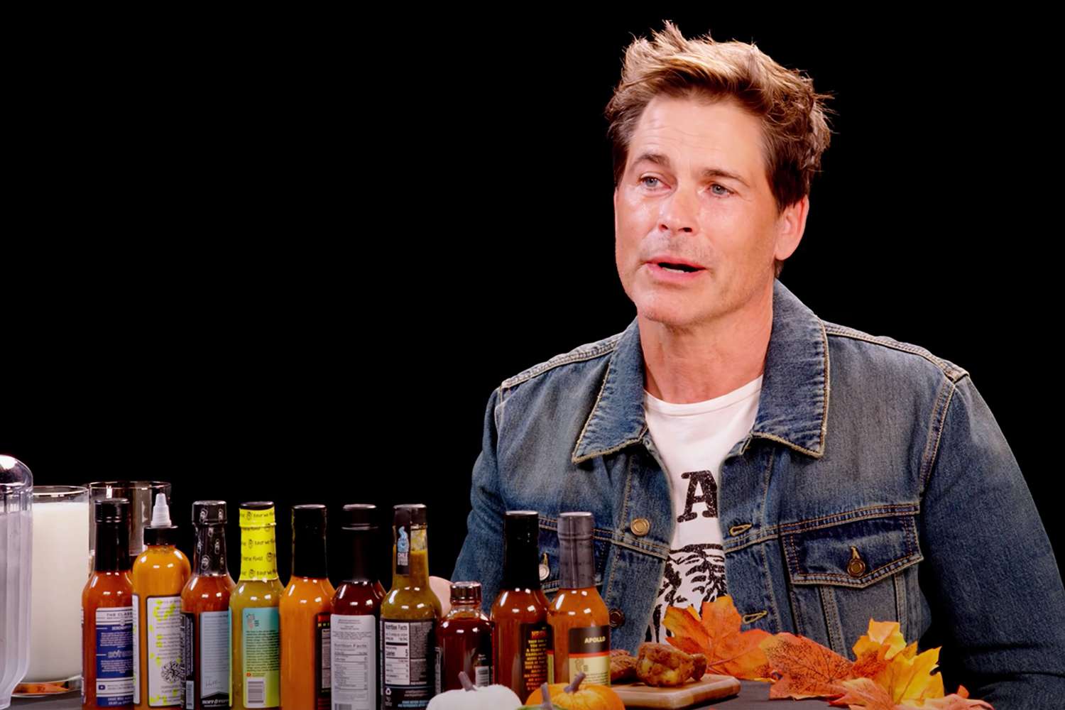 Rob Lowe Hot Ones episode