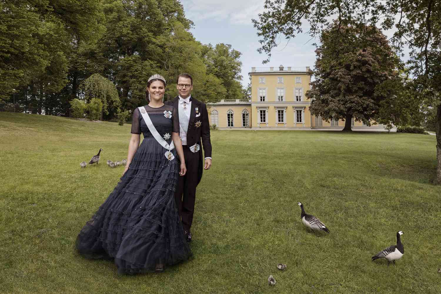 HRH Crown Princess Victoria and HRH Prince Daniel. June 2020