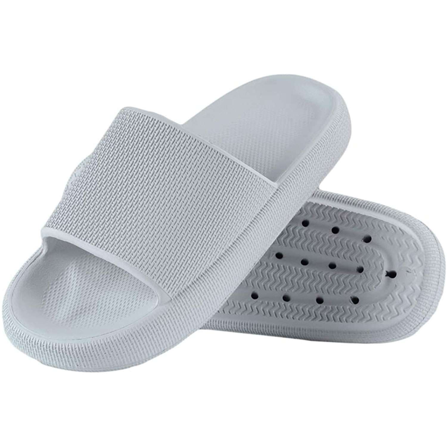 Amaeen Pillow Slippers Thick Sole Non-Slip Home Slipper Unisex Quick Dry Slipper