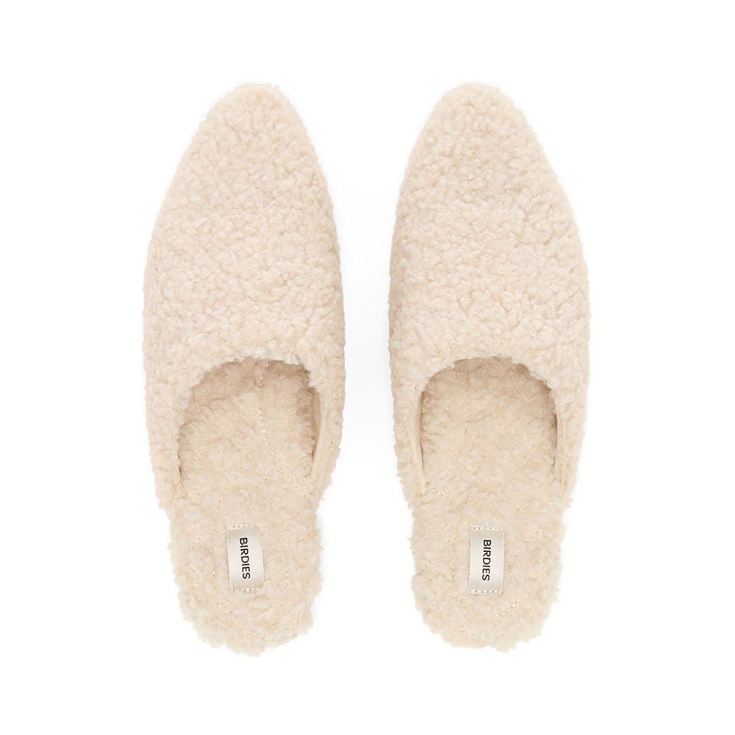 The Lark Ivory Faux Shearling