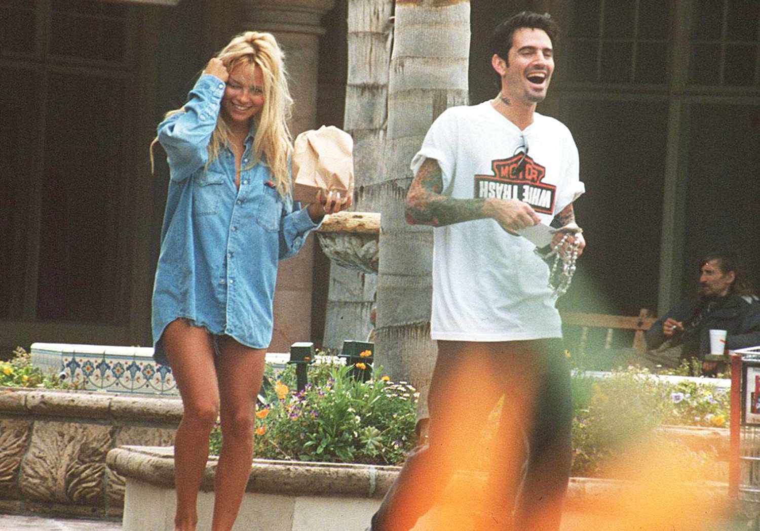 PAMELA ANDERSON AND TOMMY LEE