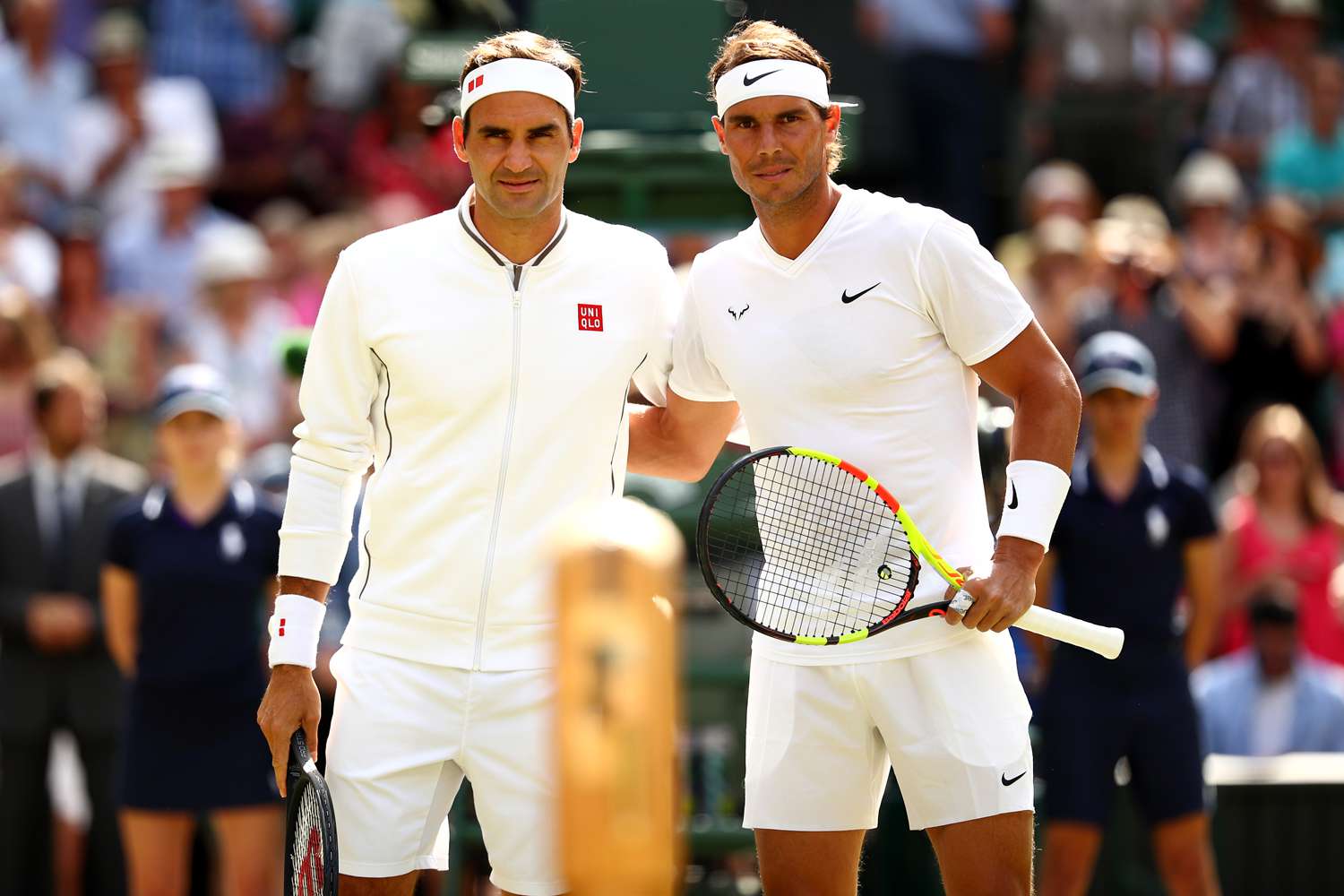 Roger Federer Congratulates Rafael Nadal on Breaking Grand Slam Record |  PEOPLE.com