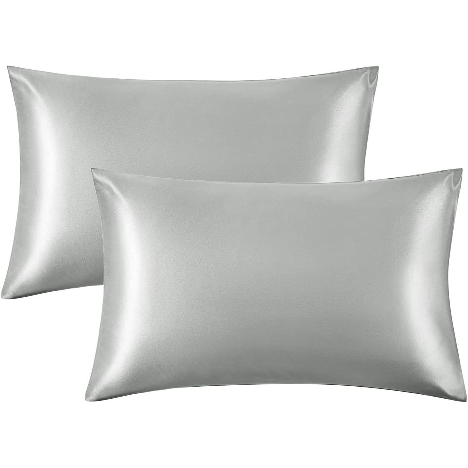 Comfortable Queen/Standard Silky Satin Pillowcase For Protect Body Skin & Hair