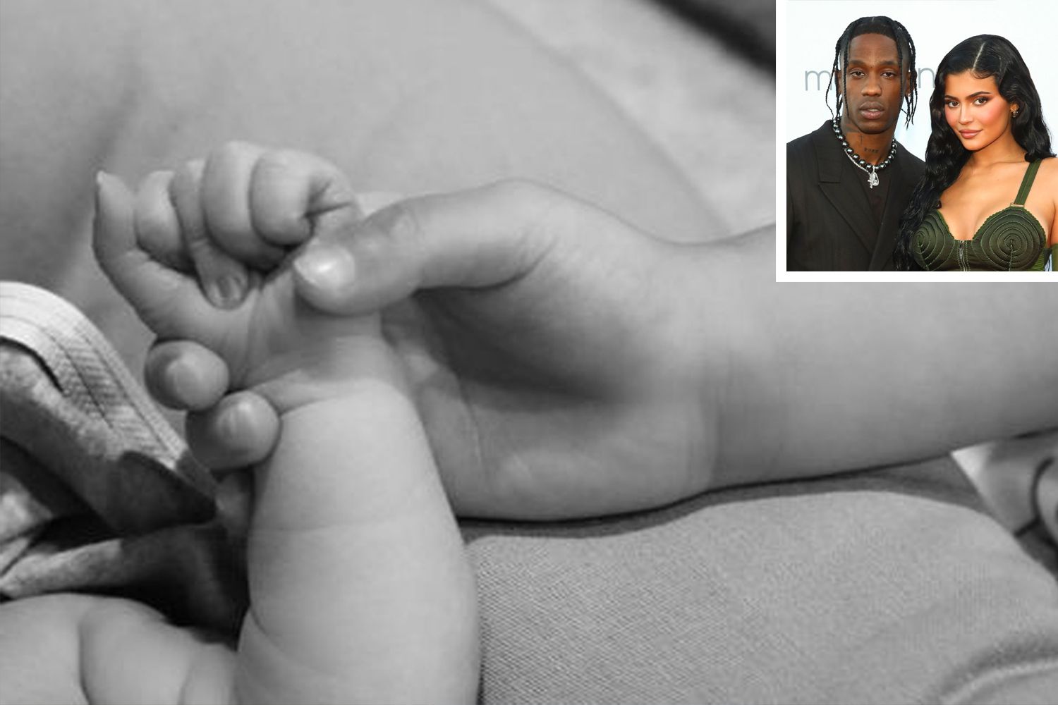 kyie jenner and travis scott welcome baby